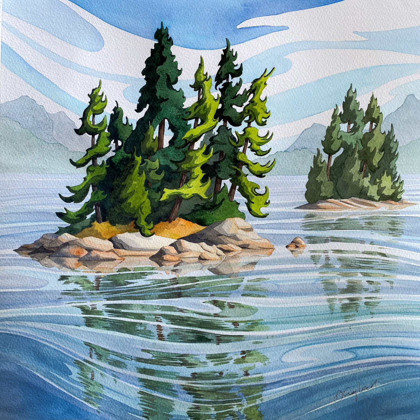A Real Life Fairy Tale 12" x 12"